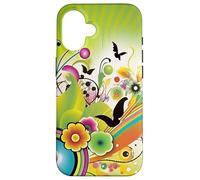 Frutiger Metro Gen Z Millennial Nostalgia Y2K Arte Estetica Custodia per iPhone 16