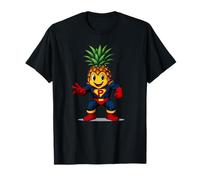 Frutta Ananas Super Hero Maglietta