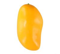 Frutta artificiale in plastica, set da cucina per tavolo da cucina, decorazione per la casa fai da te, dall'aspetto realistico, tra cui verde, arancione, pesca, giallo, pera, cachi, anguria (mango