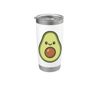 Frutta Carina Avocado Kawaii Bicchiere termico in acciaio inox doppia parete