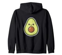 Frutta Carina Avocado Kawaii Felpa con Cappuccio