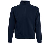 Frutta del telaio Premium 70/30 Felpa con collo zip - Il top di Men
