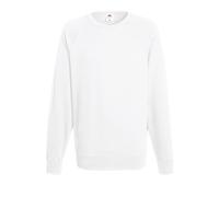 Frutta della maglietta Loom Raglan - Pianura Casual Uomo Top in pile