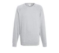 Frutta della maglietta Loom Raglan - Pianura Casual Uomo Top in pile