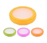 Frutta e conservazione di verdure in silicone - Confezione da 4 contenitori per alimenti ermetici riutilizzabili | PROFESSIONE PROFESSIONE IN ONION LEUMENE SCATOLA DI RESPORTO SPAZIO RISPARMIO FRESCO