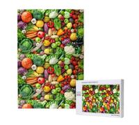 Frutta e verdura fresca stampate, gioco di puzzle per adulti da 1000 pezzi, puzzle impegnativi, puzzle a incastro