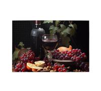 Frutta e Vini Puzzle in Legno Adulto 1000 Pezzi per La Festa Visiva Perfetta! 1000pcs