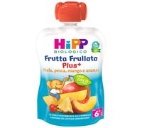 Hipp Bio Frutta Frullata Plus Mela Pesca Mango Ananas + Zinco 90g