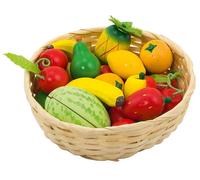 Goki 51661 Fruit in A Basket, Mixed