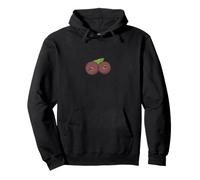 Frutta vegana Sana delle Bacche di Aronia Felpa con Cappuccio