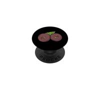 Frutta vegana sana delle bacche di Aronia PopSockets PopGrip Adesivo
