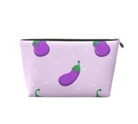 Frutta Verdura Melanzane, Borsa da toilette Borsa per trucco Borsa per cosmetici Borsa da toilette da viaggio portatile