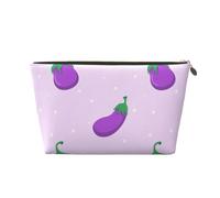 Frutta Verdura Melanzane, Borsa per il trucco Borsa per cosmetici Borsa da toilette da viaggio portatile Borsa da toilette