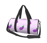 Frutta Verdura Melanzane, Borsone da viaggio di grande capacità Borsa rotonda Borsa da viaggio sportiva Borsa da viaggio Borsa da fitness