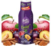 FruttaMax - Concentrato Sciroppi Di Frutta | Meno zucchero | con il 60% di contenuto di frutta | adatto per macchina per bibite 500 ml (Prugna-Cannella-Mela)