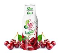 FruttaMax Sciroppo all’Amarasca Senza Zucchero - 60% Frutta Vera | Sciroppo a Basso Contenuto Calorico per Gasatori, Cocktail e Dessert - 500ml