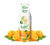 FruttaMax Sciroppo all'Arancia Senza Zucchero - 60% Frutta Vera | Sciroppo a Basso Contenuto Calorico per Gasatori, Cocktail e Dessert - 500ml