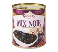 Frutti di bosco a sciroppo Mix Noir 900 gr. - Demetra