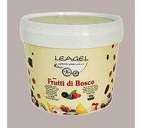 Frutti di Bosco Pasta Concentrata Basso Dosaggio per Gelato alla Frutta Dolci Leagel - 3,5 Kg -
