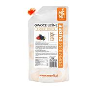 Frutti di bosco, purea di frutti di bosco, purea di frutta, polpa, lamponi,...