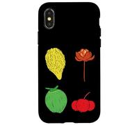 Frutti esotici Cedro Acerola Tropical Mix Custodia per iPhone X/XS