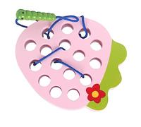 Frutti Filettati Che Mangiano, Design Creativo di Una Superficie di Legno Liscia in Legno Che Promuove Un Esercizio Compatto e Portatile per i Bambini da 1 a 2 Anni (Tipo 1)