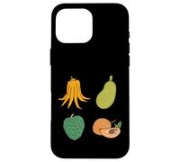 Frutti tropicali Jackfruit Sapote Mano di Buddha Custodia per iPhone 16 Pro Max