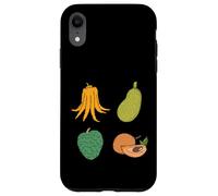 Frutti tropicali Jackfruit Sapote Mano di Buddha Custodia per iPhone XR