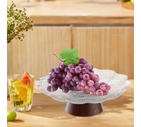 Fruttiera con Base per Spuntini, Vassoio per Pane, Dessert E Prodotti Secchi.