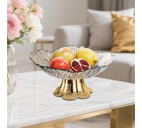 Fruttiera con piedistallo, decorazione per la casa, per cucina, sala da