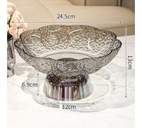 Fruttiera moderna con piedistallo, per cucina, matrimonio, snack