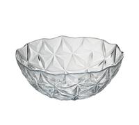 Fruttiera Piatto da frutta in vetro completamente temperato, insalatiera for la casa, ornamento for zuppiera, piatto di caramelle for spuntini creativi Piatto Di Frutta