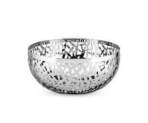 Fruttiera traforata in acciaio inossidabile Cactus by Alessi - 21 cm