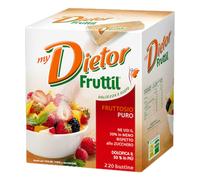 FRUTTIL MY DIETOR DOLCIFICANTE DISPENSER 220 BUSTINE ZUCCHERO FRUTTOSIO PURO