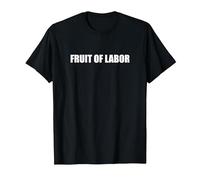 Frutto del Lavoro Maglietta, Uomo, Nero, XL