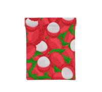 Frutto Del Modello Di Litchi, Spremere il portafoglio superiore da donna Borsa portaoggetti Piccola portamonete Portamonete