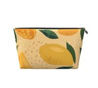 Frutto Del Modello Di Mango E Foglie, Borsa da toilette Borsa per trucco Borsa per cosmetici Borsa da toilette da viaggio portatile