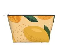 Frutto Del Modello Di Mango E Foglie, Borsa da toilette Borsa per trucco Borsa per cosmetici Borsa da toilette da viaggio portatile