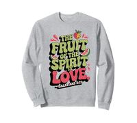 Frutto dello Spirito Amore Galati Bibbia Cristiana Citazione Felpa