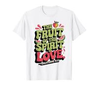 Frutto dello Spirito Amore Galati Bibbia Cristiana Citazione Maglietta