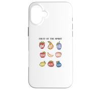 Frutto dello Spirito Citazione biblica Chiesa Dio Fede Custodia per iPhone 16 Plus