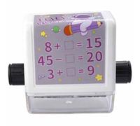 Frutto di insegnamento digitale roller | insegnante digitale da 5 pollici con roll | Insegnante in PVC Stamp aritmetico efficientemente durevole Riutilizzabile per il tutoraggio delle scuole el