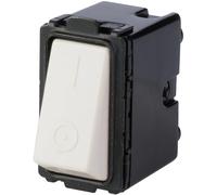 Frutto interruttore bipolare serie "Basic" 16 A avorio Avorio