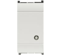 Frutto invertitore unipolare 16 A bianco Evolution Bianco