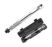Fruusv 1/4-Inch Drive Click Torque Wrench, regolabile Torque Wrench, alta precisione Torque Wrench, Click Torque Wrench for Bikes, Drive Torque Wrench for Cars, Bike Torque Wrench for Machinery