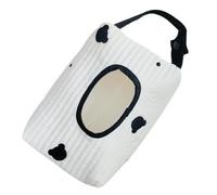 Fruusv Ampia capacità Wipe Pouch, Diaper Bag Wipe Case, Refillable Wet Wipe Pouch, 20 x 12 x 8 cm, Reusable Storage Bag for Baby Wipes, Convenient Diaper Bag Wipe Case for Parents on The Go, Nero , Se