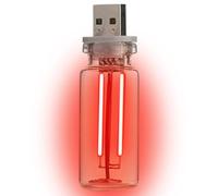 Fruusv Auto lampada interna anni '90, lampada per auto retrò - Luce notturna a LED Touch | Luci notturne di ricarica dell'interfaccia automobilistica di progettazione della bottiglia, economizzatori