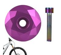 Fruusv Bikes Headset Top Caps, Lightweight STEM Bowl Cover, Waterproof Bicycle STEM cap for Road And Mountain Bikes, Cycling Accessories for Smooth Handling