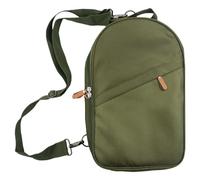 Fruusv Borsa portautensili da campeggio, grande capacità, organizer per utensili da cucina, organizer da campeggio, borsa organizer portatile per pentole, padelle, posate, Verde militare, Refer to