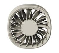 Fruusv Car Fan, Air Circulation Fan, 3 Speed Us b Powered Portable Cooler, Forte Wind with Colorful Light, Ideal for Baby, Perfect Companion for Family Trips Vehicles, Su v, Rv